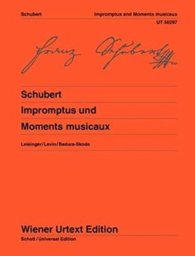 portada Schubert: Impromptus, Moments musicaux [Wiener Urtext]