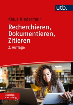 portada Recherchieren, Dokumentieren, Zitieren (in German)