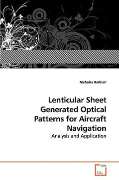 portada lenticular sheet generated optical patterns for aircraft navigation