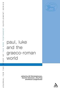 portada paul, luke and the graeco-roman world: essays in honour of alexander j.m. wedderburn (en Inglés)