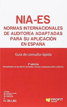 portada Normas Internacionales de Auditoría adaptadas para su aplicación en España . Guía de consulta rápida