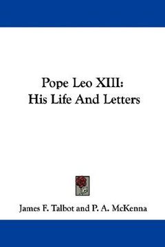 portada pope leo xiii: his life and letters (en Inglés)