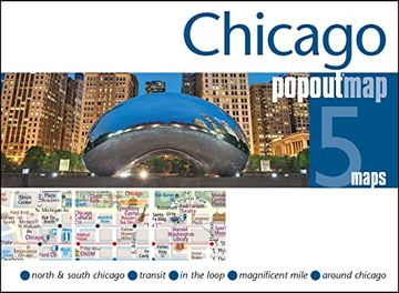 portada Chicago Popout map (Popout Maps) (en Inglés)