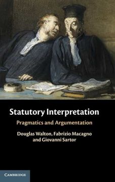 portada Statutory Interpretation: Pragmatics and Argumentation (in English)