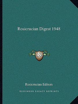 portada rosicrucian digest 1948 (en Inglés)