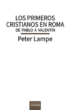 portada Primeros Cristianos en Roma, los
