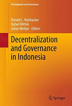 portada Decentralization and Governance in Indonesia (Development and Governance)