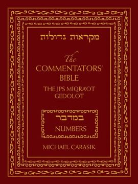 portada The Commentators' Bible: Numbers: The Rubin jps Miqra'ot Gedolot 