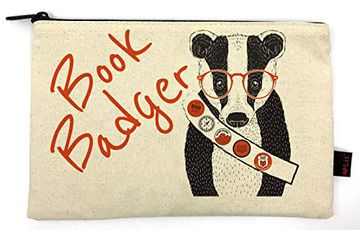 portada Book Badger Pencil Pouch (en Inglés)