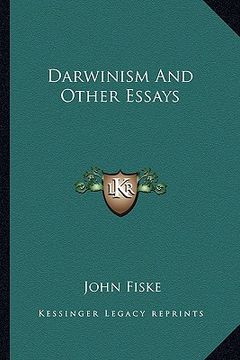 portada darwinism and other essays (en Inglés)