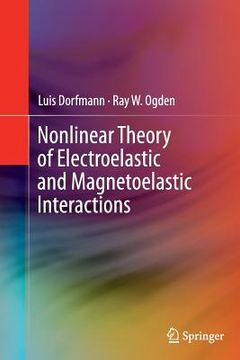 portada Nonlinear Theory of Electroelastic and Magnetoelastic Interactions (en Inglés)