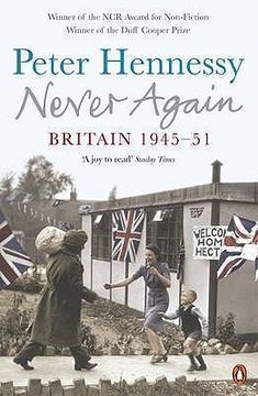 portada never again: britain 1945-1951 (en Inglés)