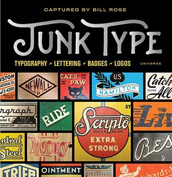 portada Junk Type: Typography - Lettering - Badges - Logos (en Inglés)