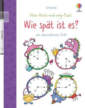 portada Mein Wisch-Und-Weg-Buch: Wie Spät ist es? (in German)
