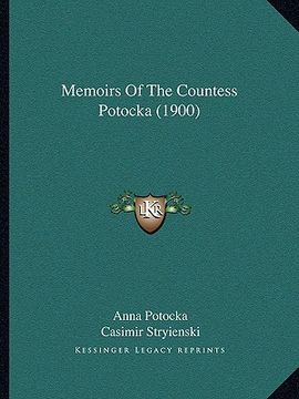 portada memoirs of the countess potocka (1900)