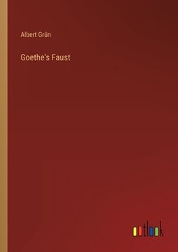 portada Goethe's Faust (in German)