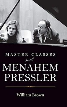 portada Master Classes With Menahem Pressler (en Inglés)