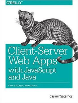 portada Client-Server web Apps With Javascript and Java (en Inglés)