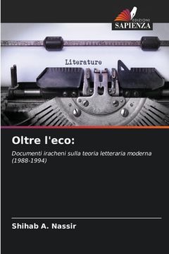 portada Oltre l'eco (en Italiano)