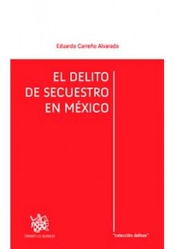 portada El Delito De Secuestro En Mexico