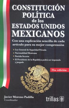 Libro Constitución Política De Los Estados Unidos Mexicanos / 31 Ed. De ...