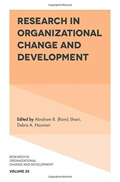 portada Research in Organizational Change and Development: 25 (en Inglés)