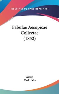 portada Fabulae Aesopicae Collectae (1852) (in Latin)