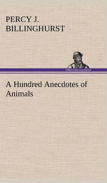 portada a hundred anecdotes of animals (en Inglés)