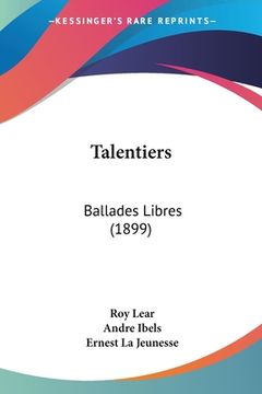 portada Talentiers: Ballades Libres (1899) (en Francés)