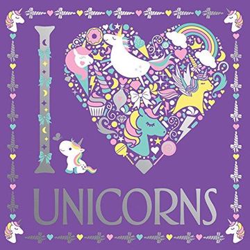 portada I Heart Unicorns (I Heart Colouring Books) (en Inglés)
