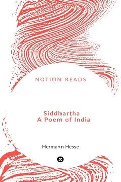 portada Siddhartha a Poem of India (en Inglés)