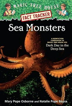 portada Magic Tree House Fact Tracker #17 sea Monsters (in English)