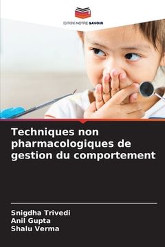 portada Techniques non pharmacologiques de gestion du comportement (en Francés)