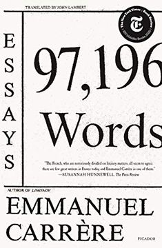 portada 97,196 Words: Essays (en Inglés)