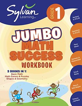 portada First Grade Super Math Success (Sylvan Super Workbooks) (Math Super Workbooks) (in English)