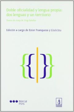 portada Doble Oficialidad y Lengua Propia: Dos Lenguas y un Territorio (in Spanish)