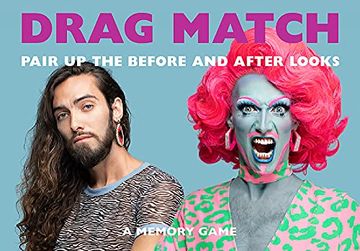 portada Drag Match: Pair up the Before and After Looks (en Inglés)
