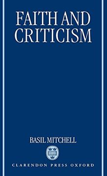 portada Faith and Criticism: The Sarum Lectures 1992 (en Inglés)