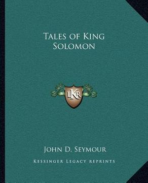 portada tales of king solomon (in English)