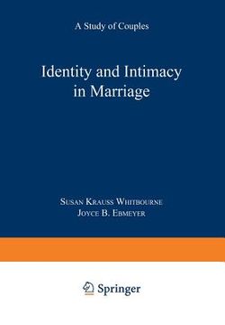 portada identity and intimacy in marriage: a study of couples (en Inglés)