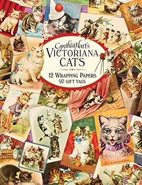 portada Cynthia Hart's Victoriana Cats: 12 Wrapping Papers and Gift Tags 