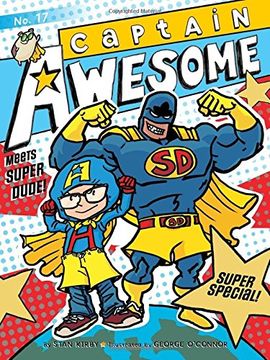 portada Captain Awesome Meets Super Dude! Super Special (en Inglés)