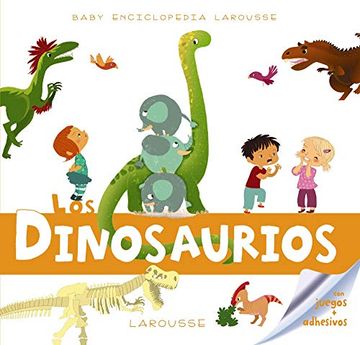 portada Baby Enc. Larousse. Los Dinosaurios (Con Juegos+Adhes) (n