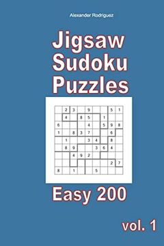 portada Jigsaw Sudoku Puzzles - Easy 200 Vol. 1 (en Inglés)