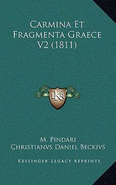 portada Carmina Et Fragmenta Graece V2 (1811) (en Latin)