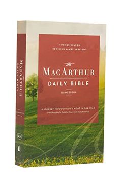 portada The Nkjv, Macarthur Daily Bible, 2nd Edition, Paperback, Comfort Print: A Journey Through God'S Word in one Year (in English)
