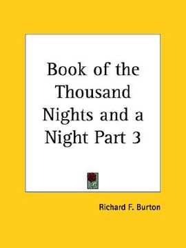 portada book of the thousand nights and a night part 3
