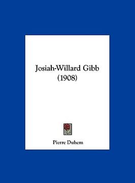 portada josiah-willard gibb (1908) (en Inglés)