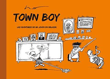 portada Town boy Aventuras de un Joven en Malasia