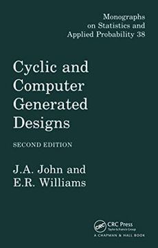 portada Cyclic and Computer Generated Designs (Chapman & Hall (in English)